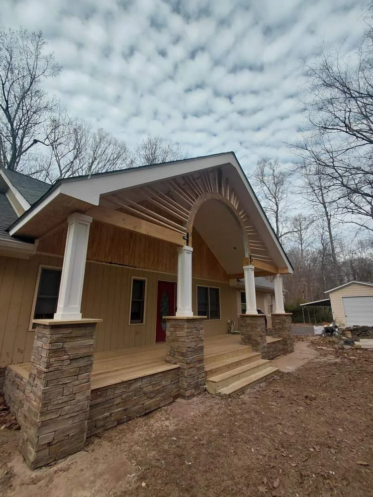 Completed Front Porch