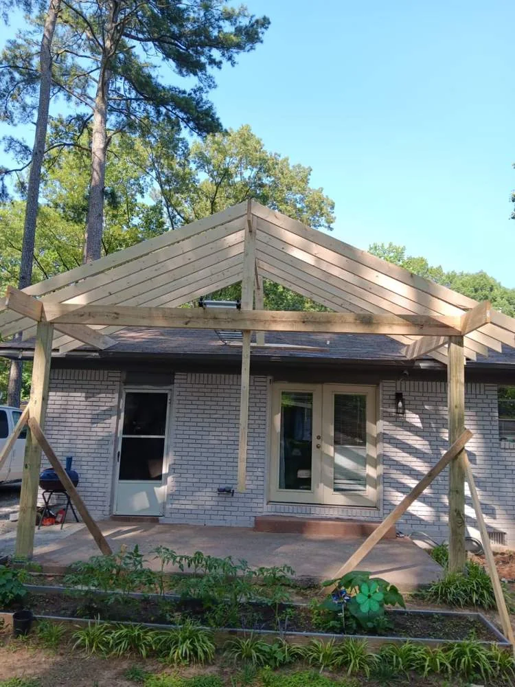 Patio Roof Framing